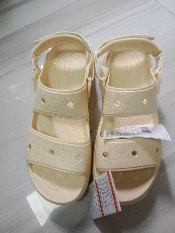 Сандали женские Crocs Hiker Xscape Sandal р. 36/37 Vanilla (11294) - фото 7