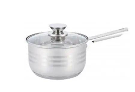 Ковш кухонный с крышкой Unique UN-5052 для любых плит с многослойным дном из нержавеющей стали 1,2 л 14 см Ковш кухонный с крышкой Unique UN-5052 для любых плит с многослойным дном из нержавеющей стали 1,2 л 14 см