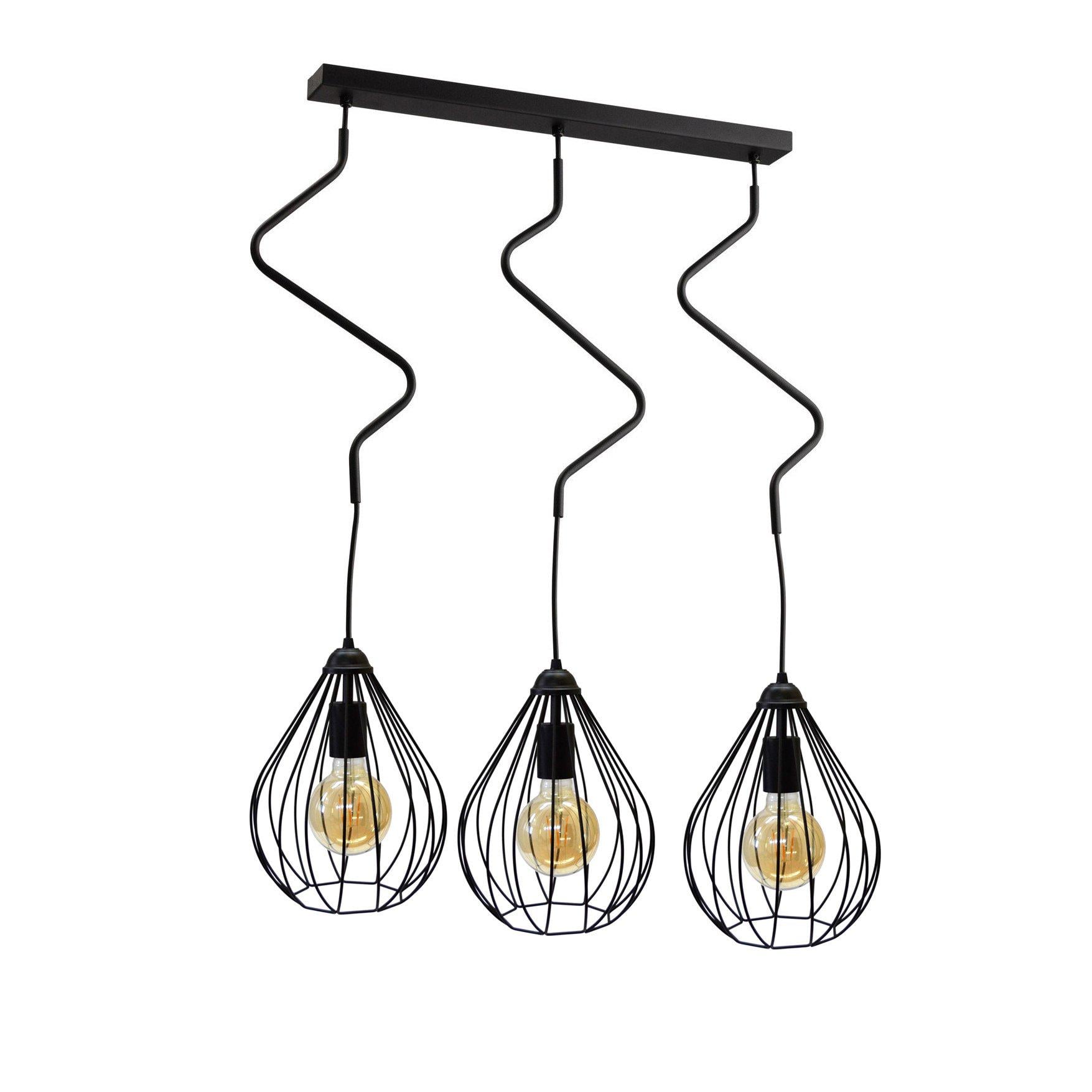 Подвесной светильник MSK Electric NL 1422-3 Kaplya на три лампы (615037)