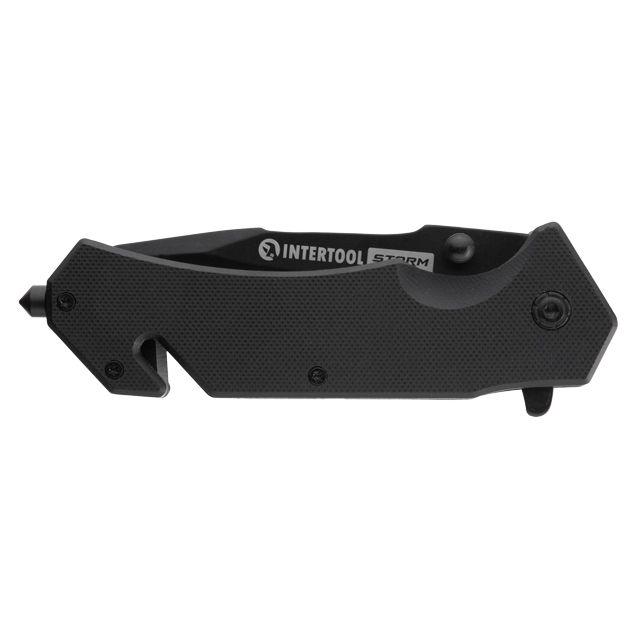 Нож складной Intertool HT-0588 Drop-Point STORM 8 см (130778) - фото 5 Нож складной Intertool HT-0588 Drop-Point STORM 8 см (130778) - фото 5