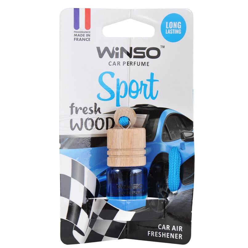 Ароматизатор WINSO Fresh Wood Sport 4 мл (530380)