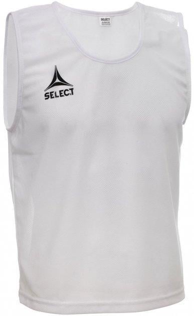 Манишка подростковая Select Bib Basic Уни 62х51 см Белый (684100-000W)