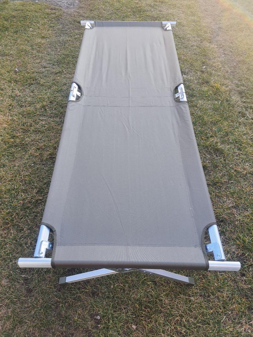 Раскладушка армейская усиленная Mil-Tec US Style 120 195x65 см кг Olive (14403001) - фото 3 Раскладушка армейская усиленная Mil-Tec US Style 120 195x65 см кг Olive (14403001) - фото 3