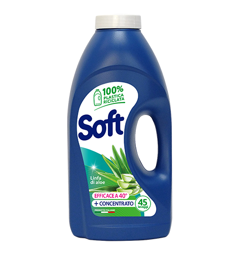 Гель для прання Soft Linfa di Aloe з ароматом алое вера 2250 мл