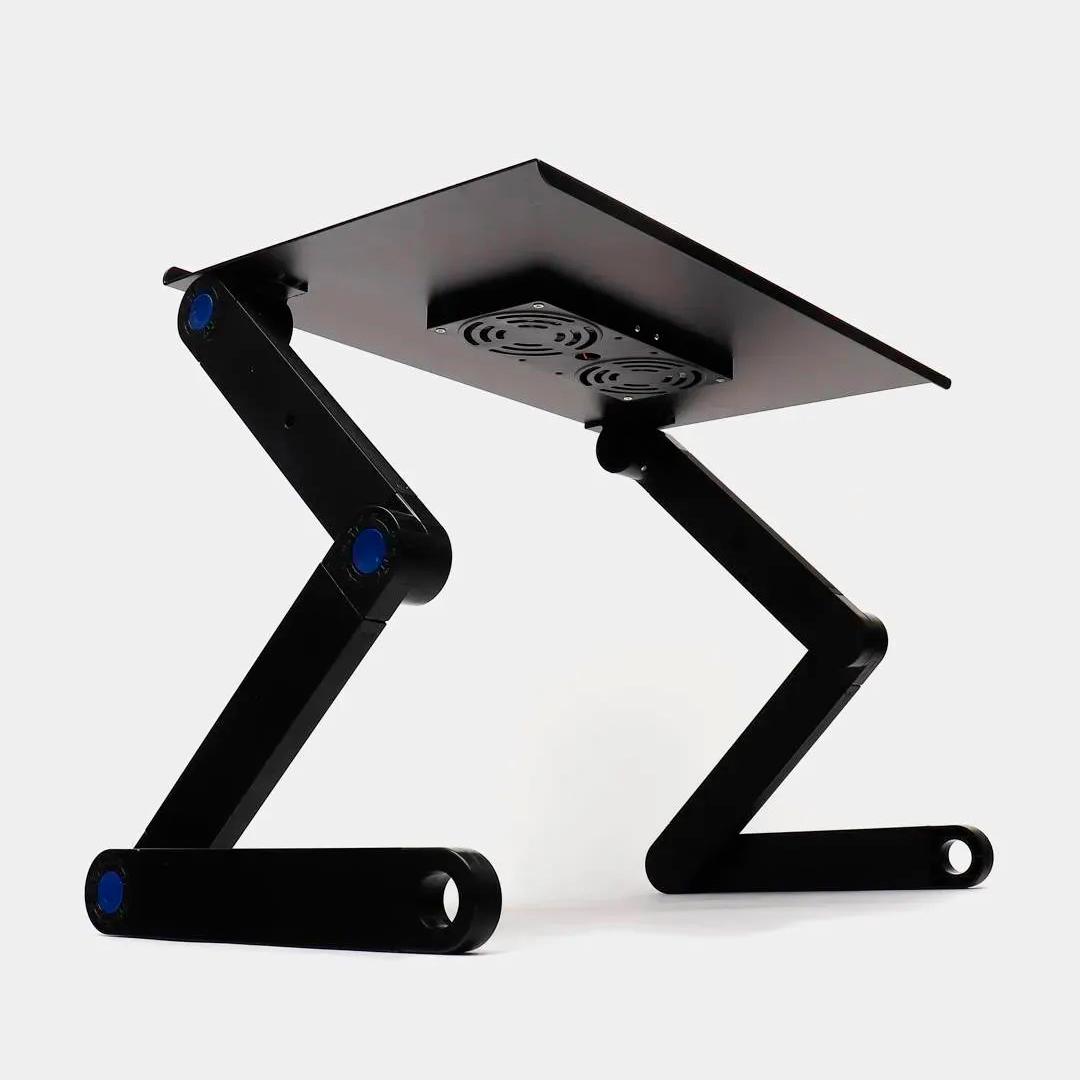 Охолоджувальна підставка для ноутбука Laptop table T6 Чорний (1009209-Black) - фото 3