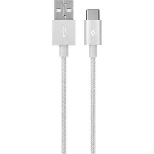 Кабель Ttec USB-Type-C AlumiCable 1,2 м Silver (2DK18G)