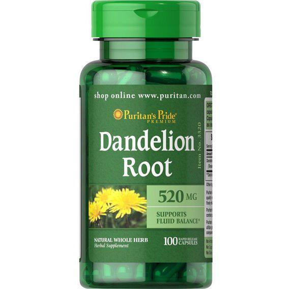 Комплекс для профилактики работы печени Puritan's Pride Dandelion Root 520 мг 100 Caps Комплекс для профилактики работы печени Puritan's Pride Dandelion Root 520 мг 100 Caps