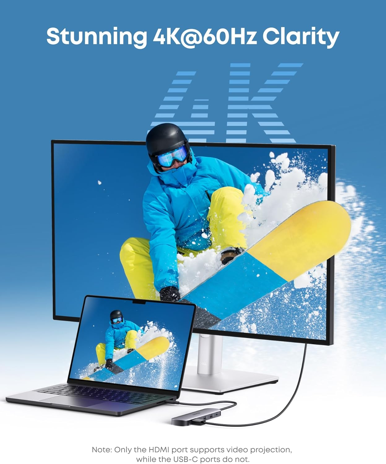 USB-хаб/концентратор Anker A83D2 USB-C Hub 7в1 полнофункциональный на 7 портов с поддержкой быстрой зарядки (001073) - фото 4