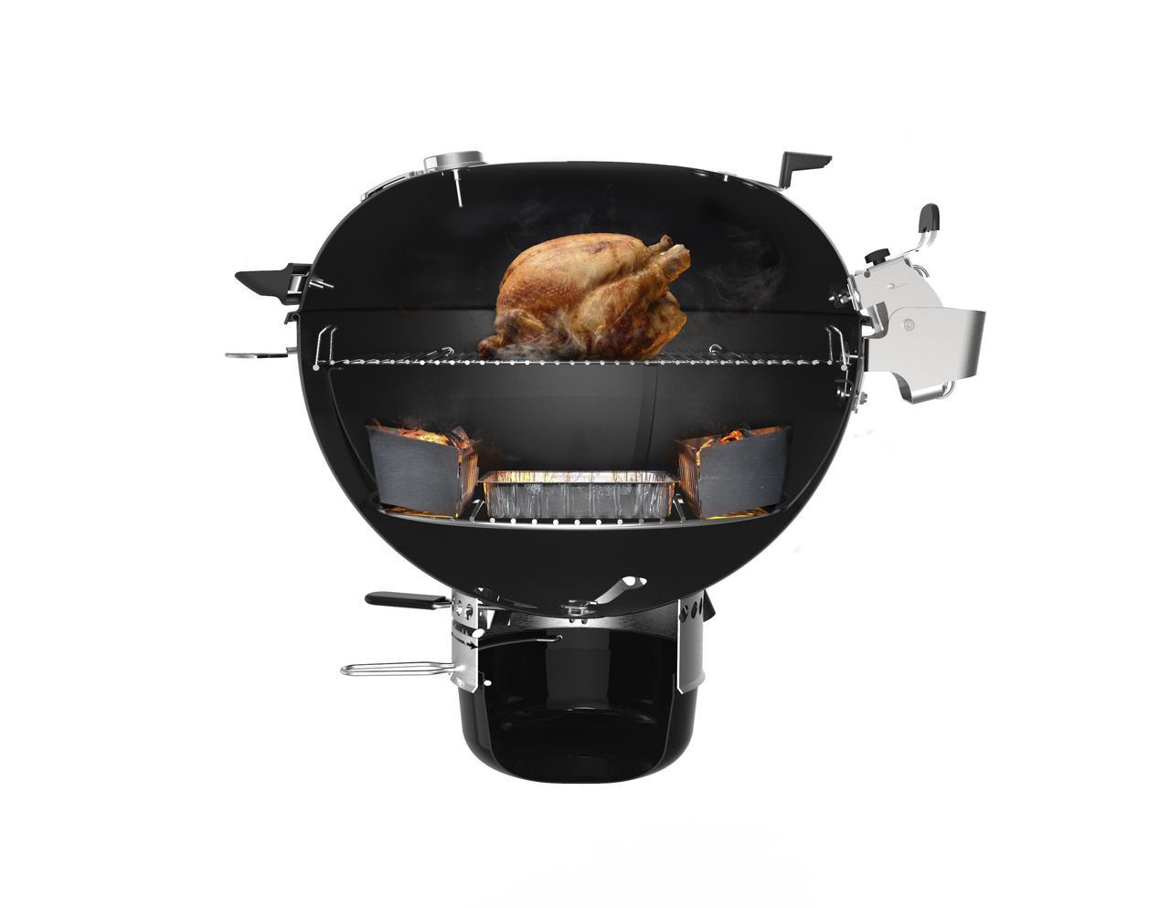 Гриль угольный Weber Master-Touch Premium E-5770 57 см Черный - фото 4 Гриль угольный Weber Master-Touch Premium E-5770 57 см Черный - фото 4