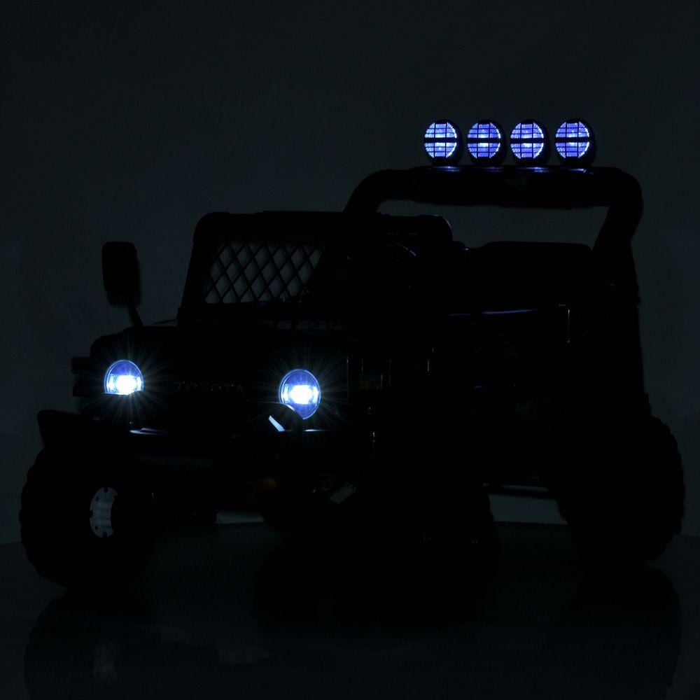 Дитячий електромобіль Bambi Jeep Toyota 2566AEBLR 4W Камуфляж - фото 10