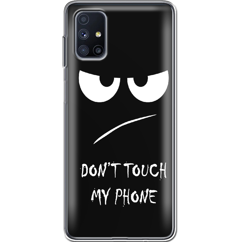 Чохол Boxface Samsung M515 Galaxy M51 Don't Touch my Phone Прозорий силікон (40937-up535-40937)