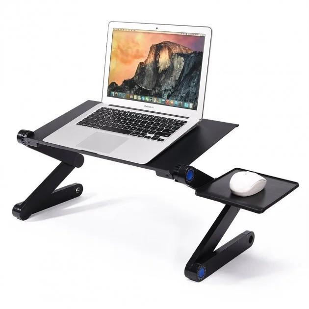 Стіл для ноутбука Laptop table T8 з кулером (17173) - фото 4