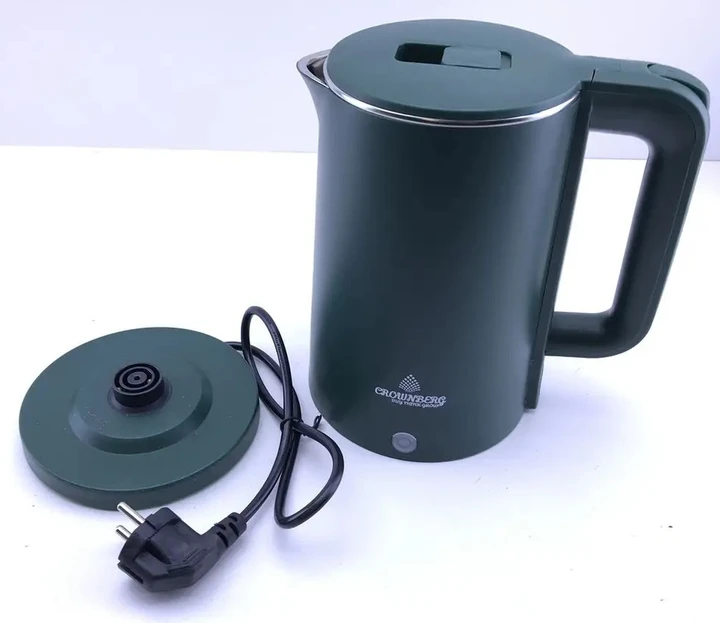 Электрочайник дисковый 1,8 л 1800 Вт Зеленый (2549773876) - фото 2