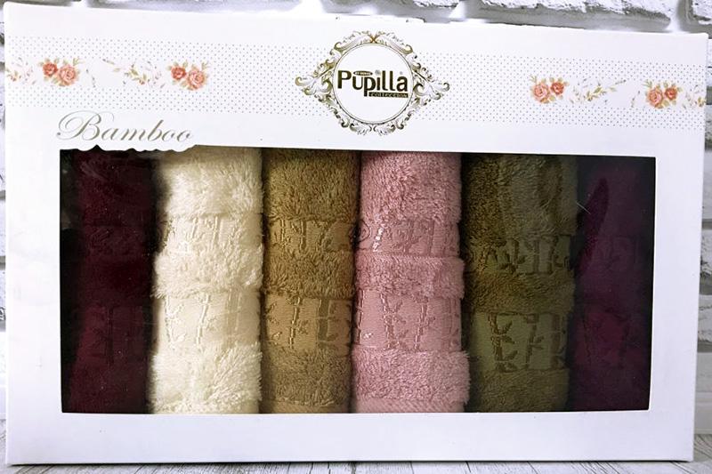 Набір кухонних рушників Pupilla Bamboo 6 шт. 30х50 см Набір кухонних рушників Pupilla Bamboo 6 шт. 30х50 см
