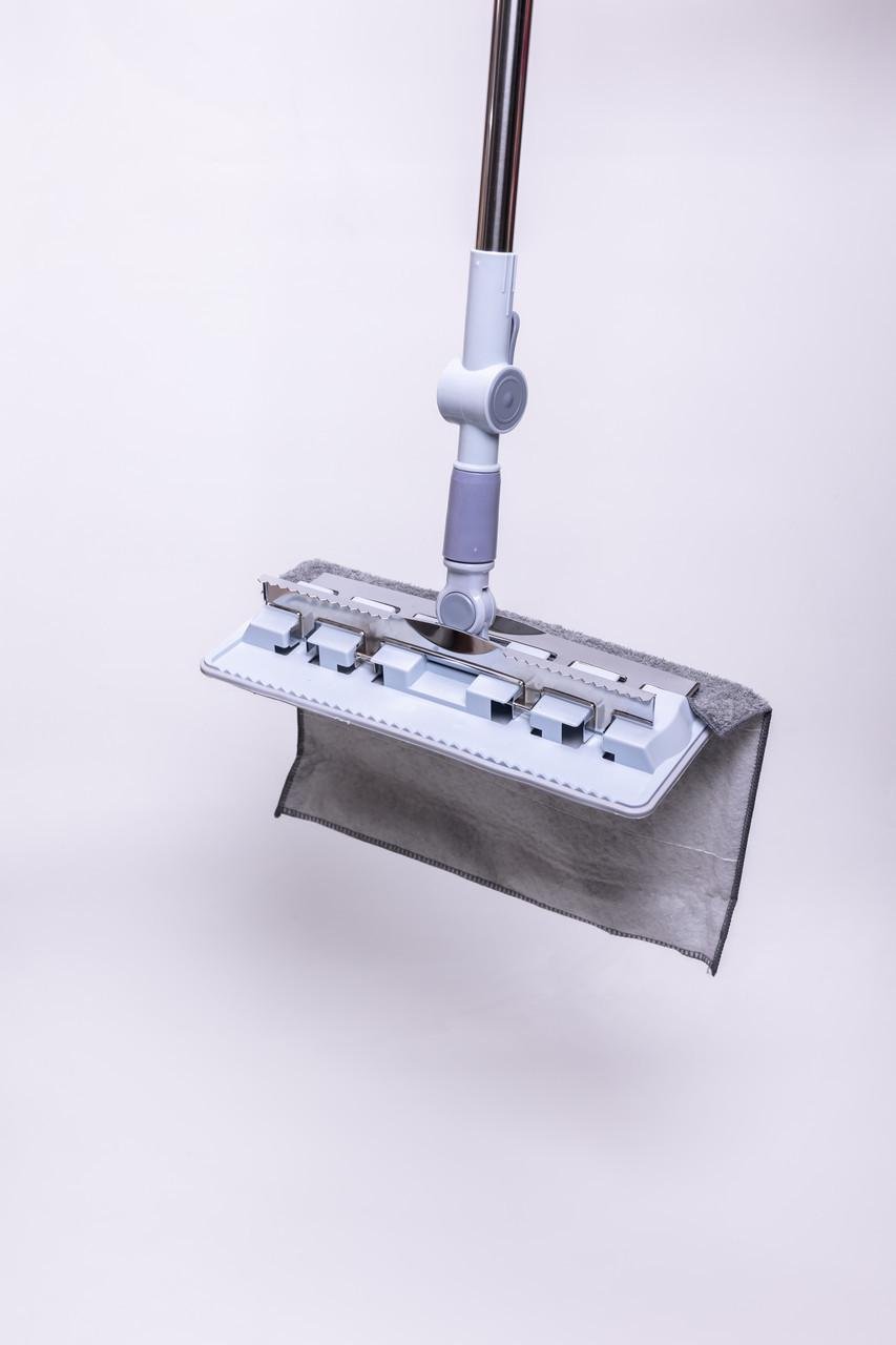 Швабра плоская для мытья пола/стен и потолка HP-35015-35Y Желтый (A-035260) - фото 2