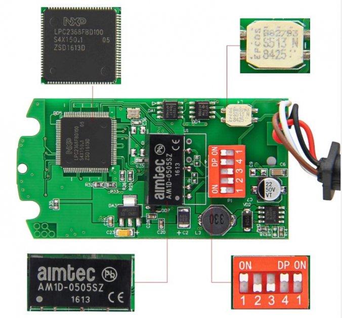 Универсальный эмулятор мочевины Adblue SCR A0238 9в1 с датчиком NOx - фото 4