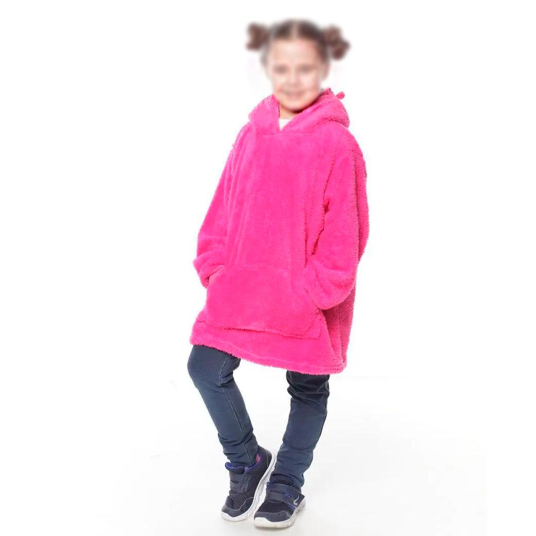 Дитяча толстовка трансформер Huggle Pets Hoodie 2в1 Рожева кішечка (1009546-Pink-1)