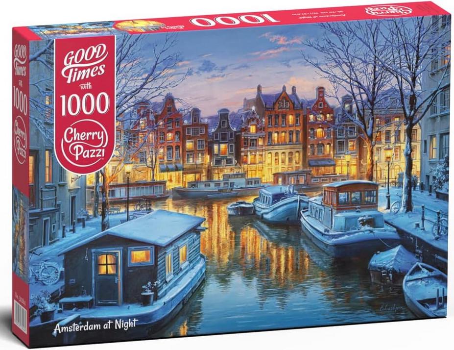 Пазл CherryPazzi Амстердам ночью 1000 эл.