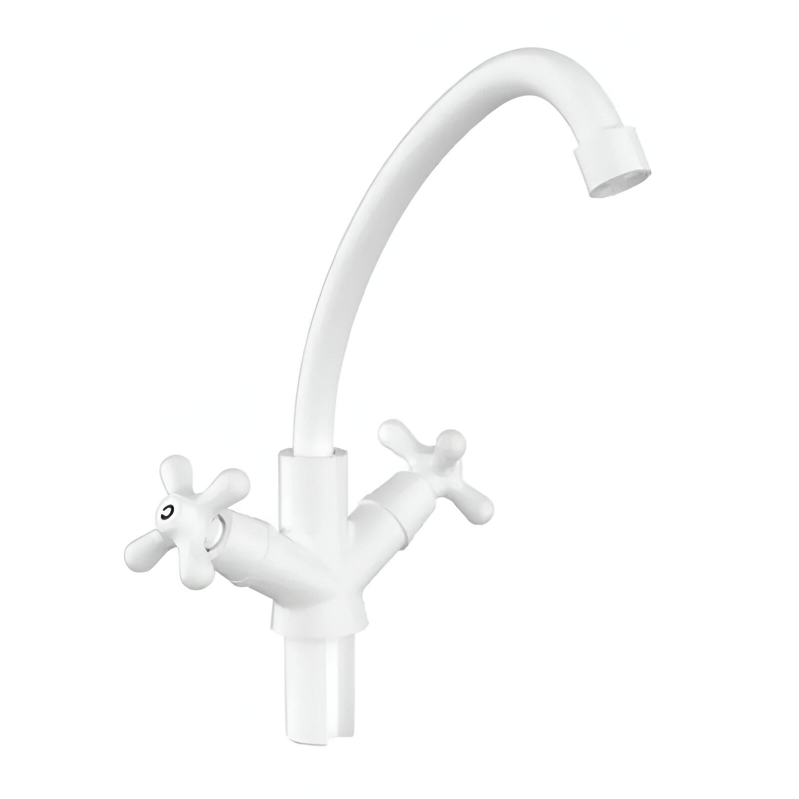 Змішувач для кухні PLAMIX Amax-271 White (PM0697)