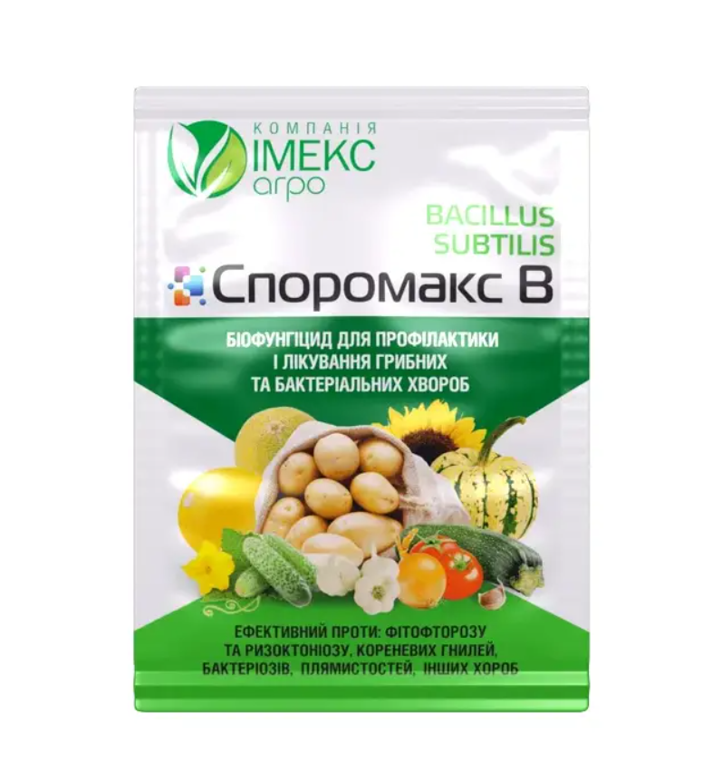 Биофунгицид Имекс Агро Споромакс В 10 г (X-2446)