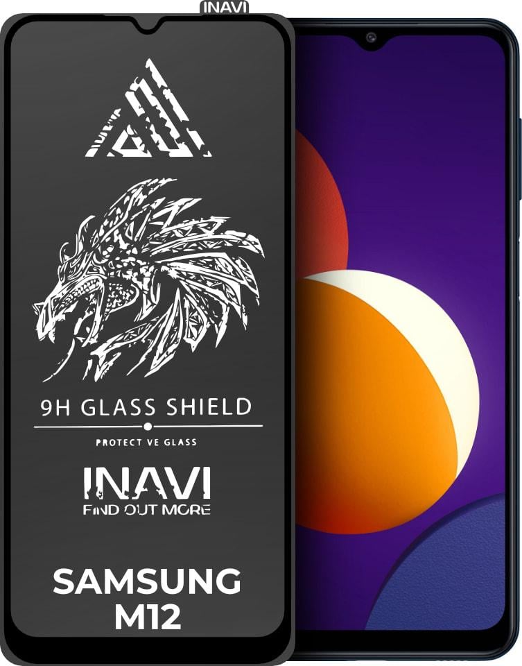 Защитное стекло INAVI Samsung Galaxy M12 M127 (Full Glue)