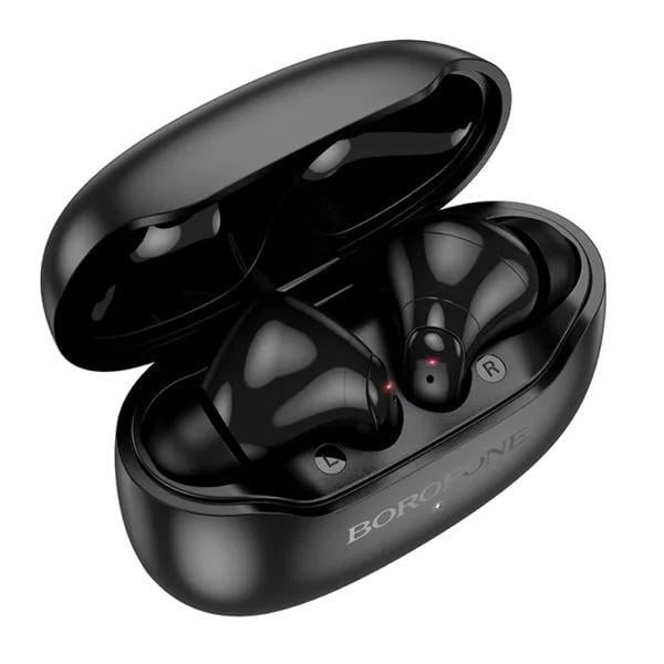Наушники беспроводные Borofone FQ1 TWS BT 5.4 320 mAh Shine Black (6941991113284)