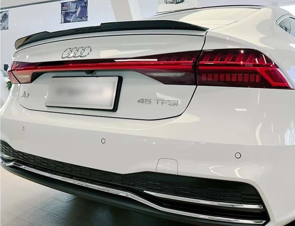 Спойлер DPT глянецевый для Audi A7 2018- Черный (146951) Спойлер DPT глянецевый для Audi A7 2018- Черный (146951)
