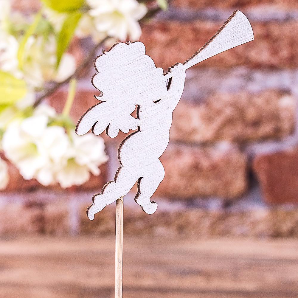 Топпер Купидон Белый (4318-2)