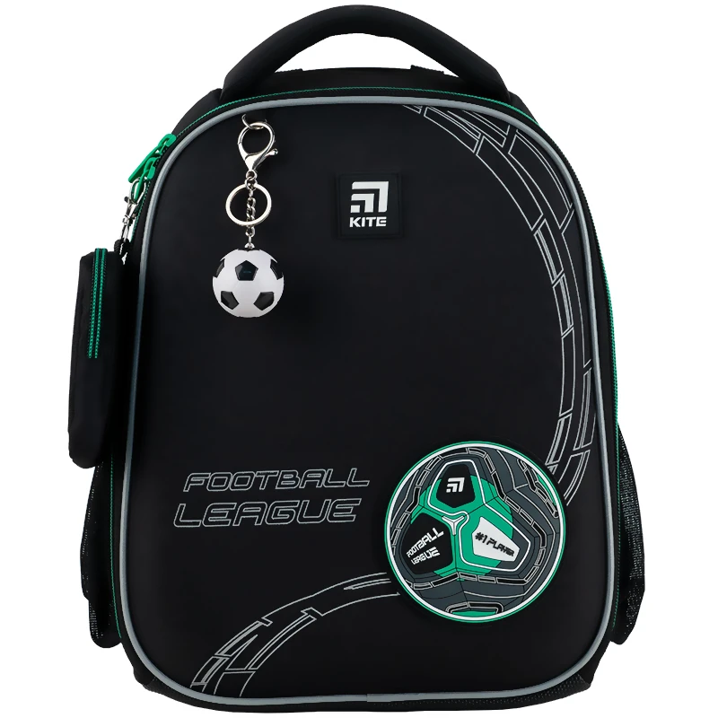 Рюкзак шкільний каркасний KITE Education Football (K24-555S-9)