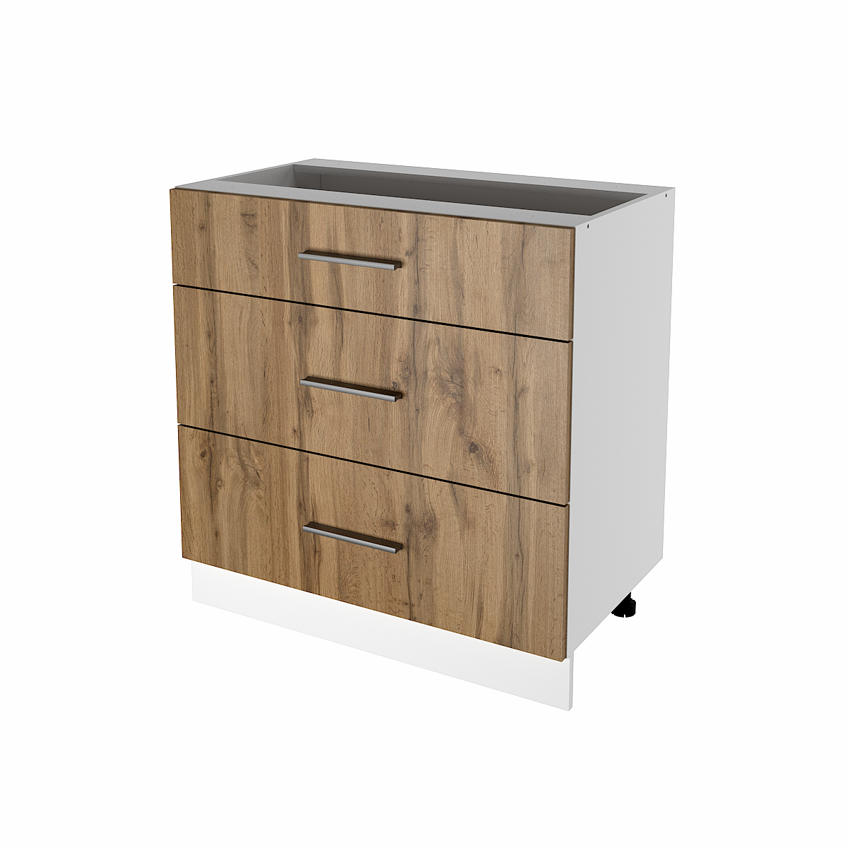 Тумба кухонна Н-10 на 3 шухляди 800 мм - фото 1 Тумба кухонна Н-10 на 3 шухляди 800 мм - фото 1