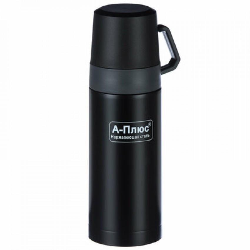 Термос A-PLUS 1747 металлический 350 мл Черный (1173550911)