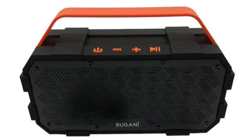 Колонка Bluetooth BUGANI M-90 40 Вт Черный (21994543)