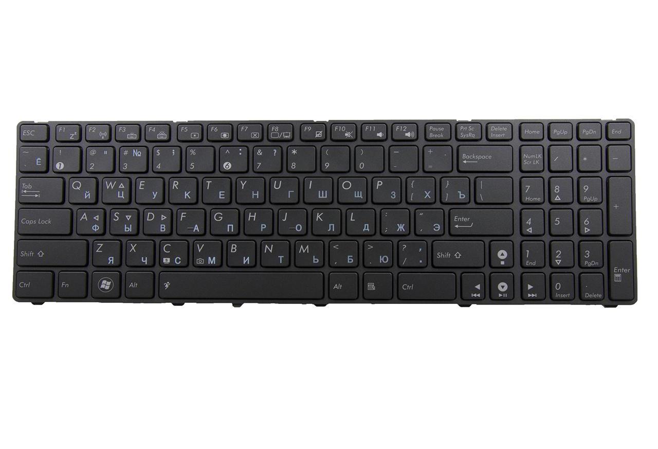 Клавиатура для ноутбука Asus X61 X61Sv с подсветкой клавиш матовая (04GNV32KRU00)