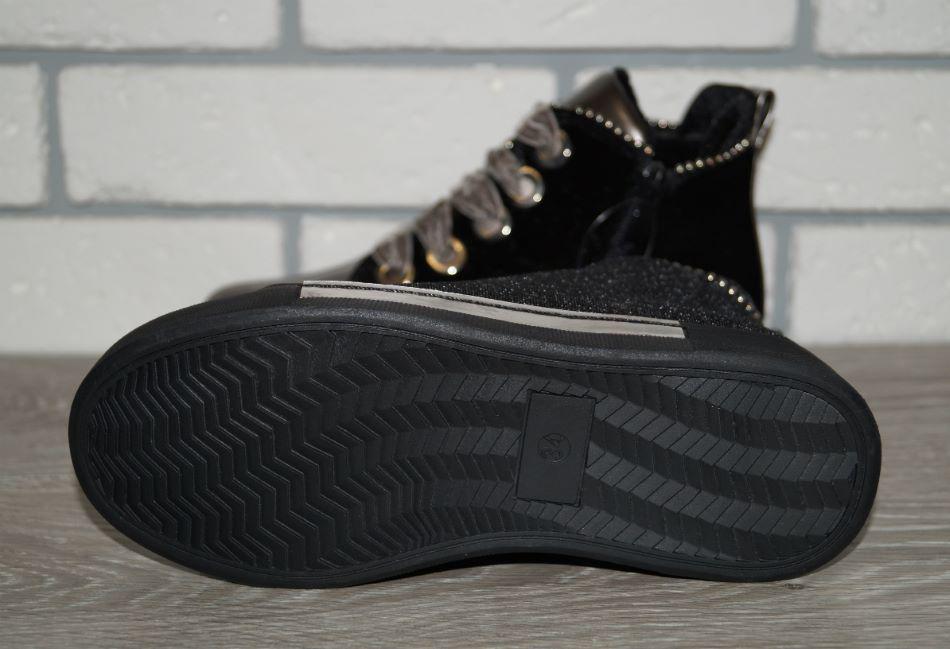 Ботинки демисезонные Kimbo 34 р. 21,5 см Черный/Золотой (30009-34) - фото 5