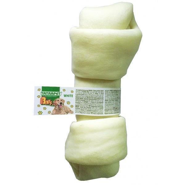 Лакомство для собак TatraPet Baff Кость узловая из пресованной говяжьей кожи 20-22,5 см 160 г (1748094771)
