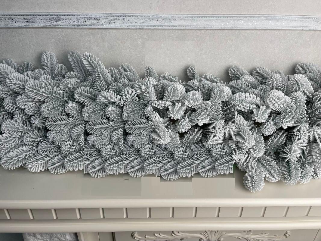 Гірлянда хвойна Елітна лита засніжена 2,00 м (9004630) - фото 7