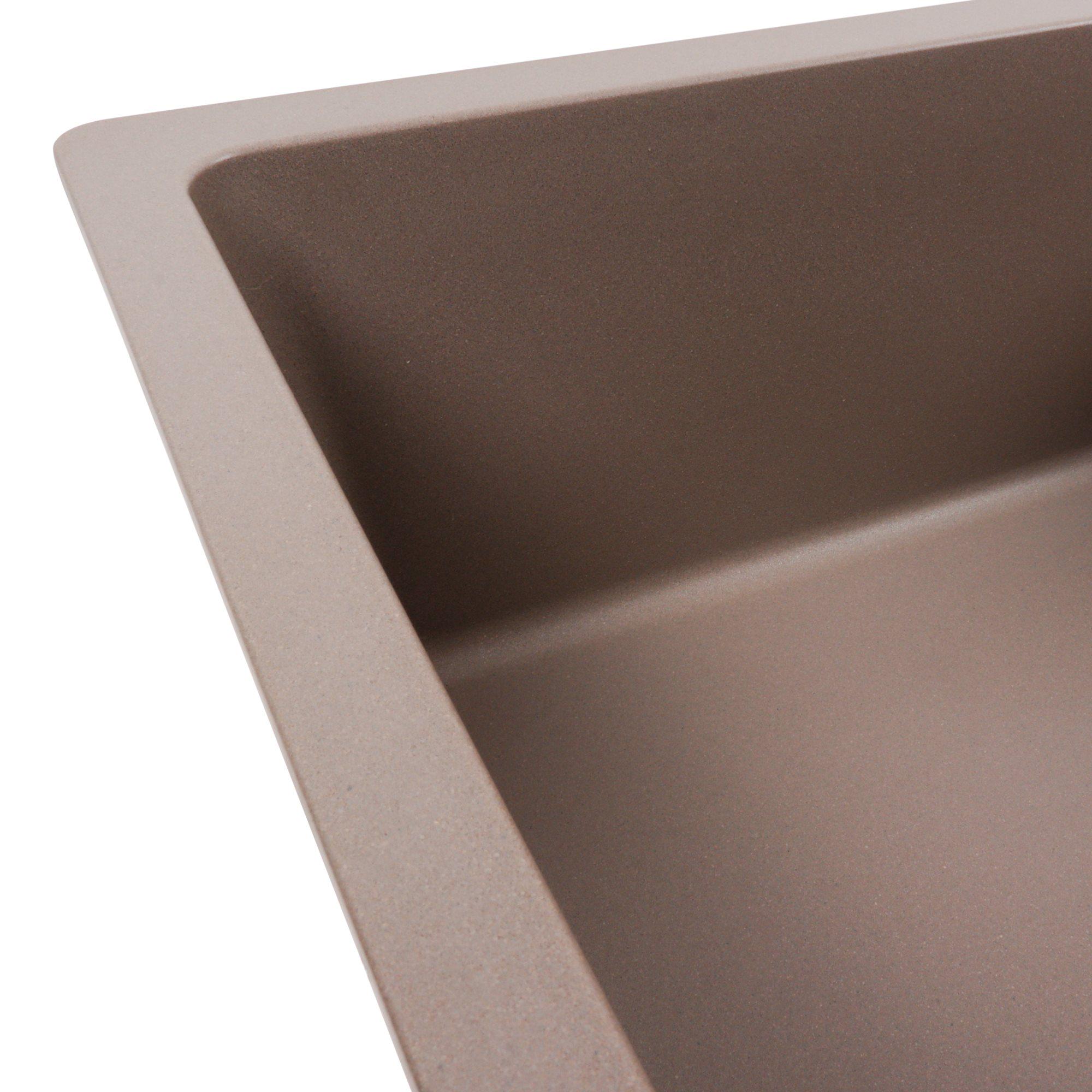 Мойка для кухни гранитная Platinum 7850 ROMA матовая Дюна - фото 4