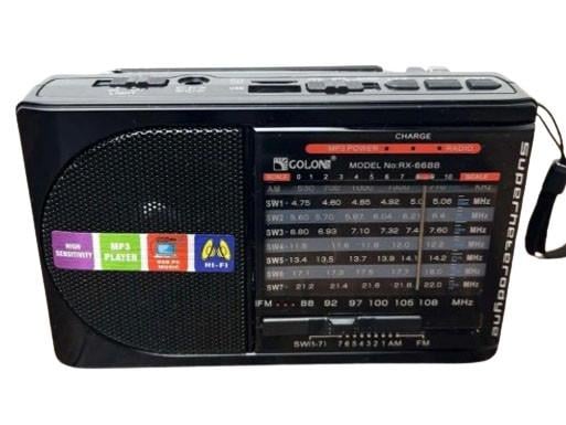 Радиоприемник Golon RX-6688 переносной (2054687155) - фото 2