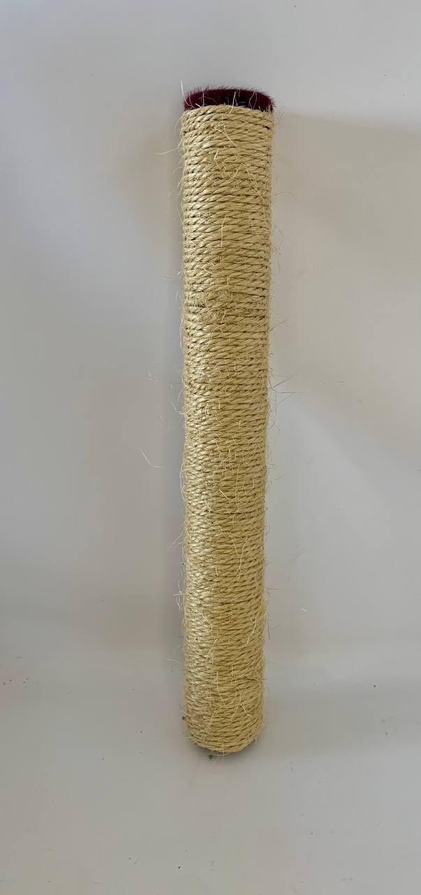 Змінний стовпчик для кігтеточки МОНІКА намотка сизаль односторонній 70х9 см