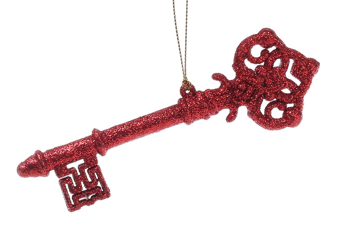 Елочное украшение Ключик BonaDi 14 см (788-435)