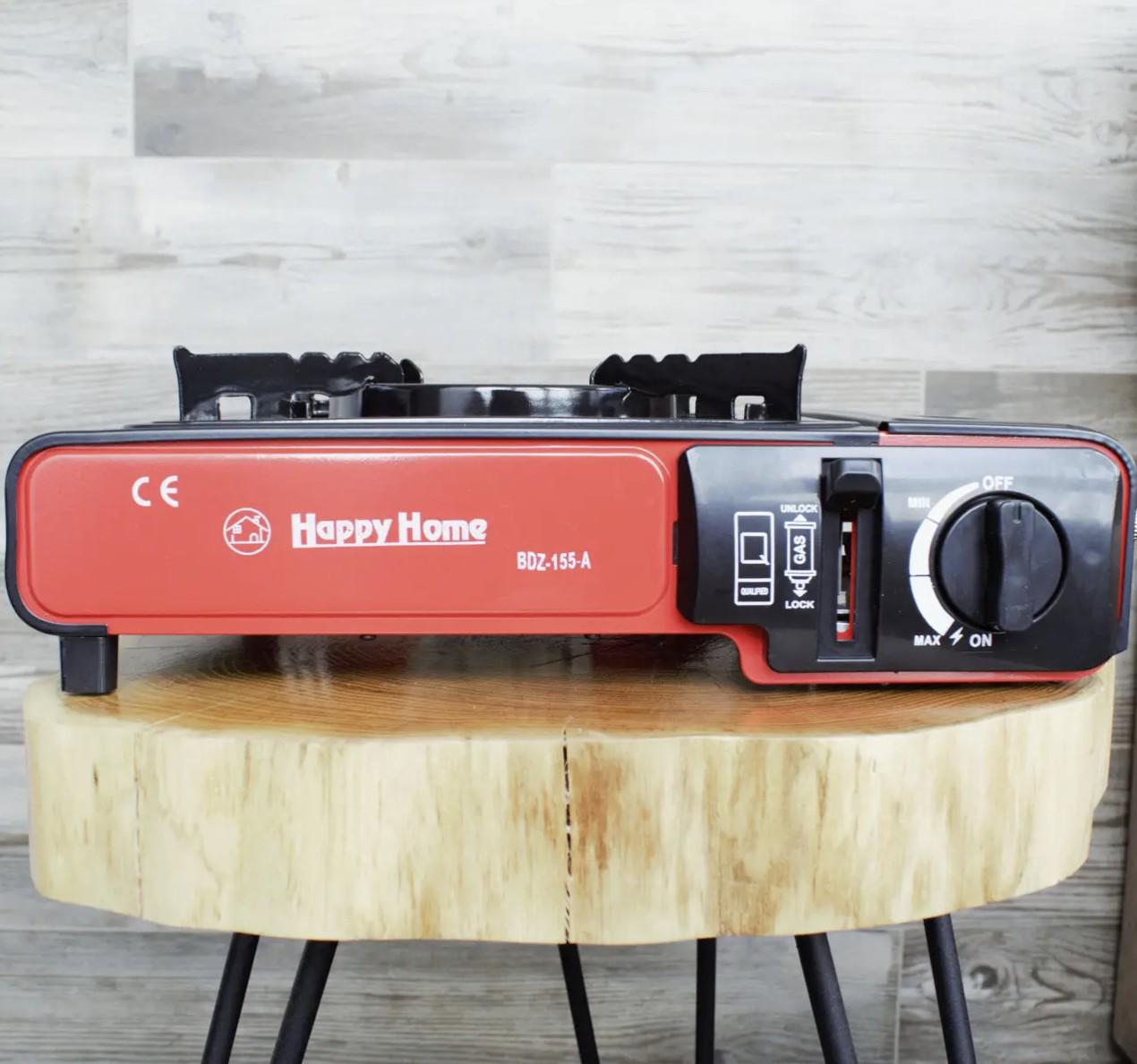 Плита газова Grand GP-220 з п'єзопідпалом з 4 газовими балонами Чорний ( Grand4) - фото 2 Плита газова Grand GP-220 з п'єзопідпалом з 4 газовими балонами Чорний ( Grand4) - фото 2