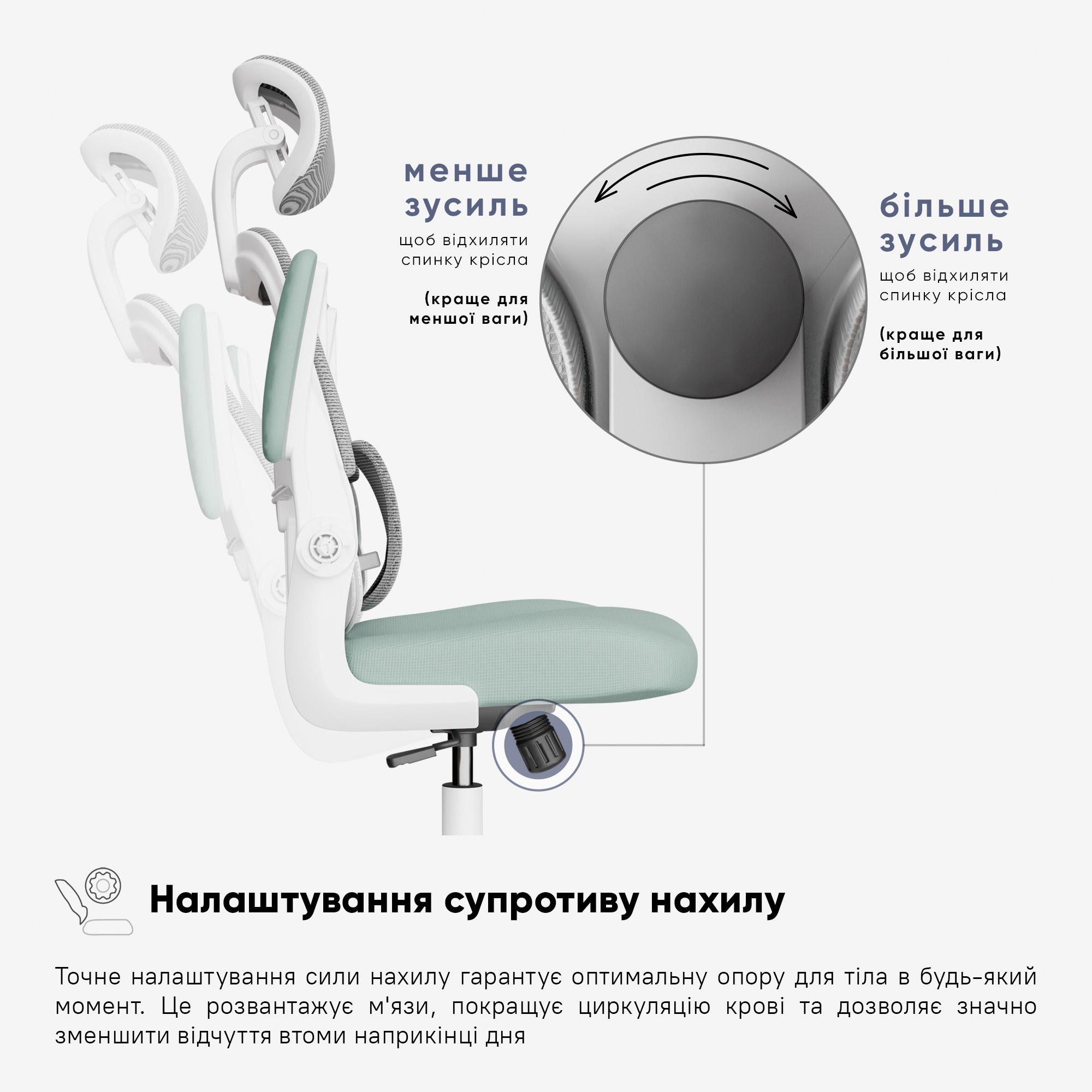 Крісло підліткове Mealux Junior T1 Olive (HF-T1 F/DO) - фото 4 Крісло підліткове Mealux Junior T1 Olive (HF-T1 F/DO) - фото 4