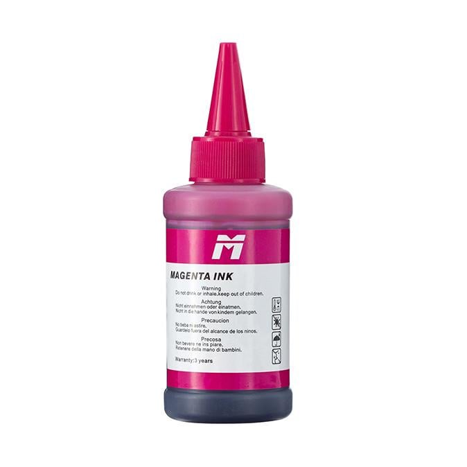 Чернило водорастворимое CAI WANG универсальное для принтера Canon/Epson/HP 100 мл Розовый (8627637) Чернило водорастворимое CAI WANG универсальное для принтера Canon/Epson/HP 100 мл Розовый (8627637)