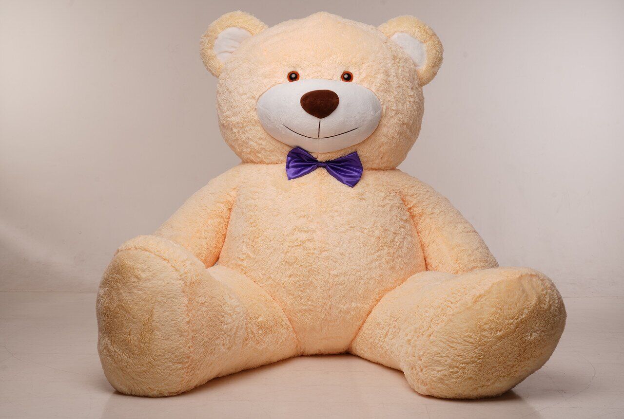 Мишка Yarokuz Уильям 250 см Персиковый (361)