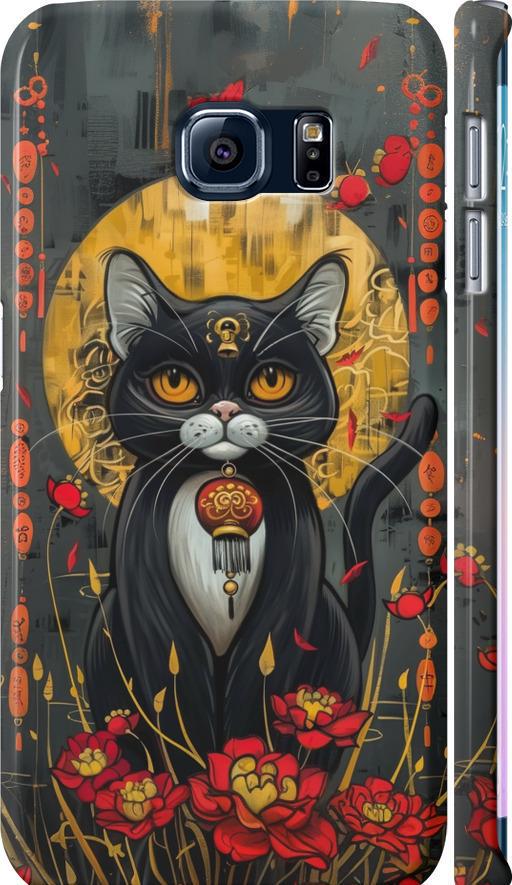 Чехол на Samsung Galaxy S6 Edge G925F China Cat (6134m-83-42517)