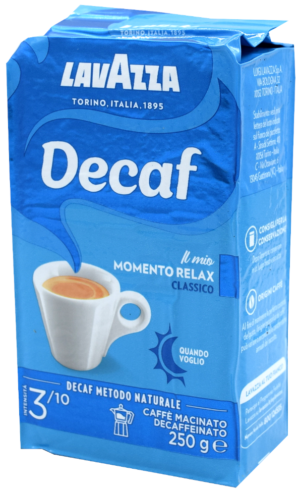 Кофе молотый Lavazza Decaf без кофеина 250 г (3087347794)