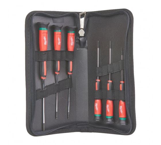 Набір викруток для точної механіки Milwaukee TORX 6 шт. (4932471870) - фото 2 Набір викруток для точної механіки Milwaukee TORX 6 шт. (4932471870) - фото 2