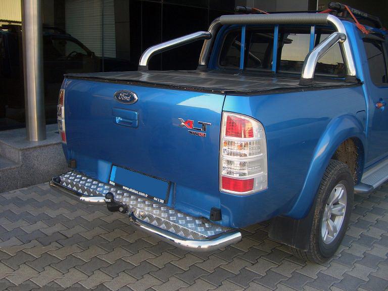 Задние углы AK003 CAN для Ford Ranger 2007-2011 гг. нержавеющая сталь Хром