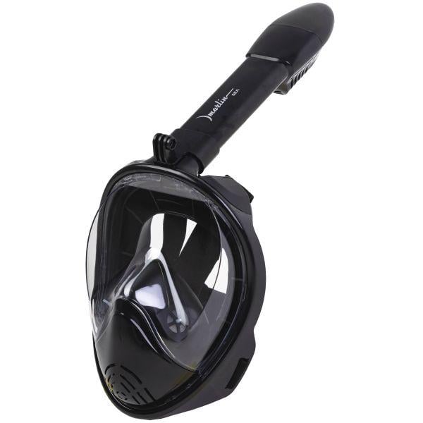 Маска для снорклинга полнолицевая Marlin SEA L/XL Black Маска для снорклинга полнолицевая Marlin SEA L/XL Black