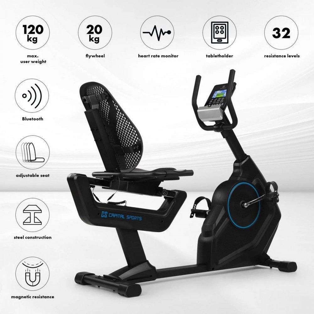 Велотренажер Capital Sports Evo Deluxe Cardiobike - фото 2